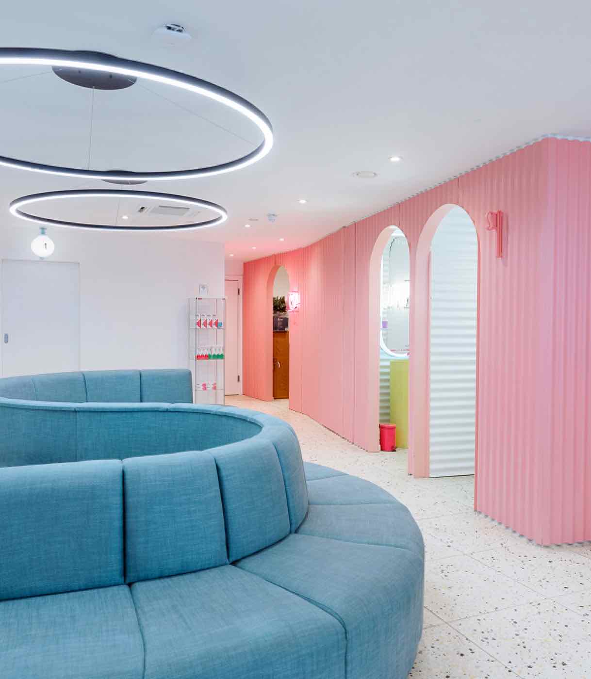 A bright Truly clinic waiting area